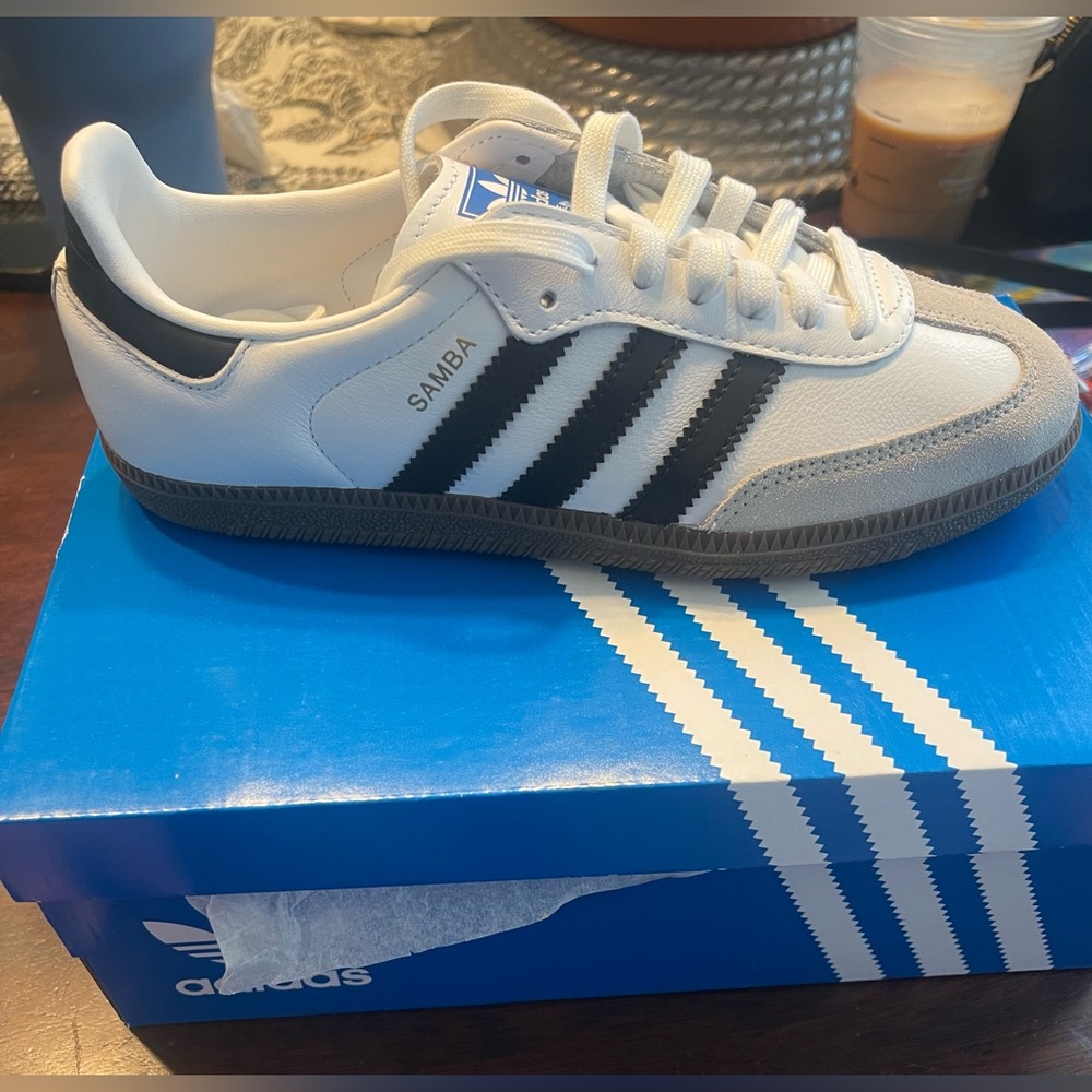 Adidas OG Sambas black and white